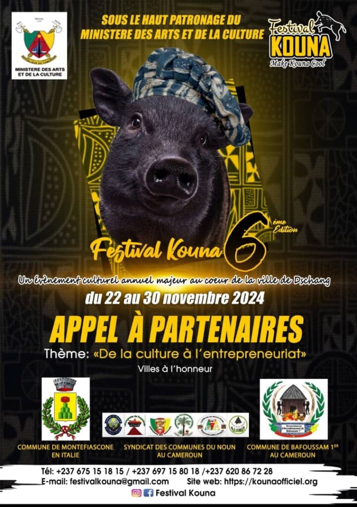 Dschang se prépare à accueillir la 6ème édition du « Festival Kuna » du 22 au 30 novembre 2024. Ce festival célèbre l'identité culturelle et culinaire du peuple Menoua, avec une place d'honneur réservée au "kuna", qui signifie "porc" en langue Yemba. Cet événement, soutenu par de nombreux partenaires, promet de mettre en lumière la richesse de la culture locale à travers une multitude d'activités et de dégustations de viande de porc sous toutes ses formes.