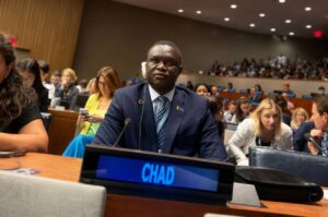 Olivier Noudjalbaye Dedingar, le jeune Africain qui fait la paix dans les couloirs de l&rsquo;ONU